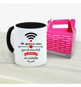 Taza Te Quiero Más Que Wifi