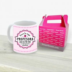 Taza Profesora Gracias...