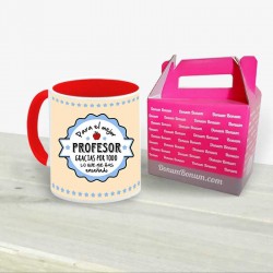 Taza Profesor Gracias Enseñado