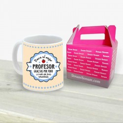 Taza Profesor Gracias Enseñado