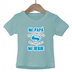 Camiseta niñ@ Papá mi héroe