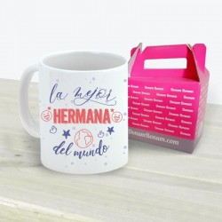 Taza Hermana Mundo Letras