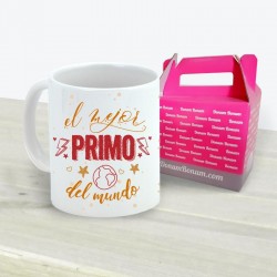 Taza Primo Mundo Letras