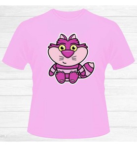 Camiseta Gato Cheshire Chico