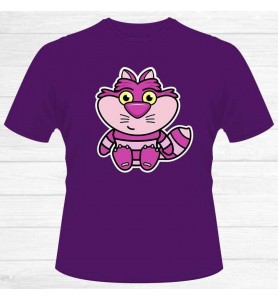 Camiseta Gato Cheshire Chico