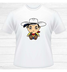 Camiseta Lucky Luke Chico