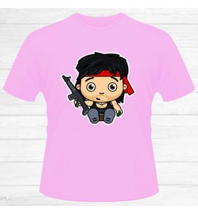 Camiseta Rambo Chico