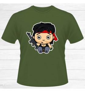 Camiseta Rambo Chico