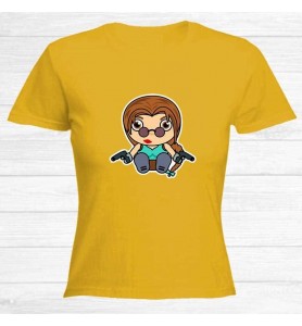 Camiseta Lara Croft Chica