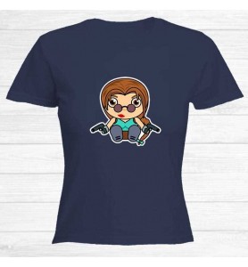 Camiseta Lara Croft Chica